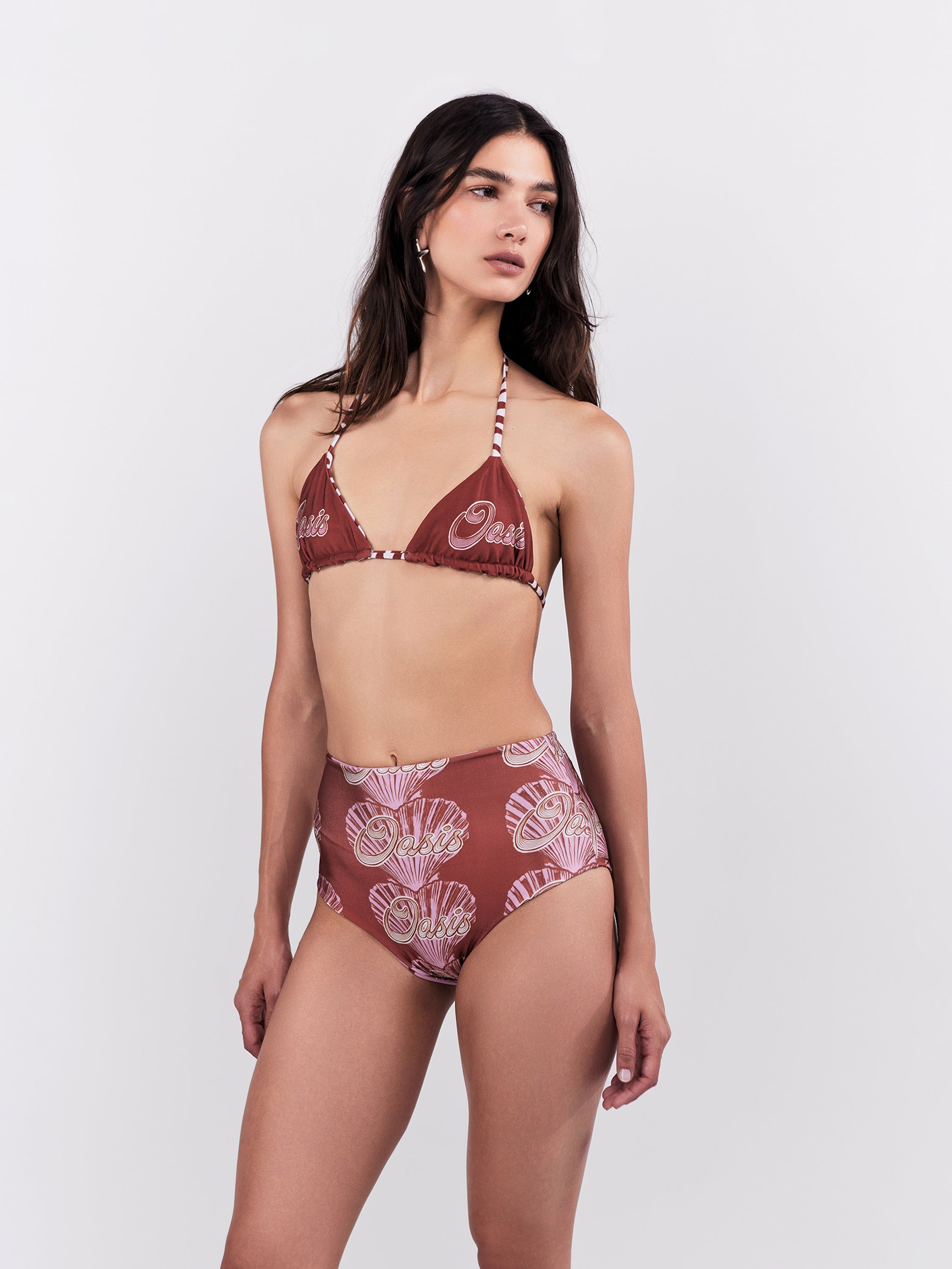 Oasis Bikini Bottom - Terracotta