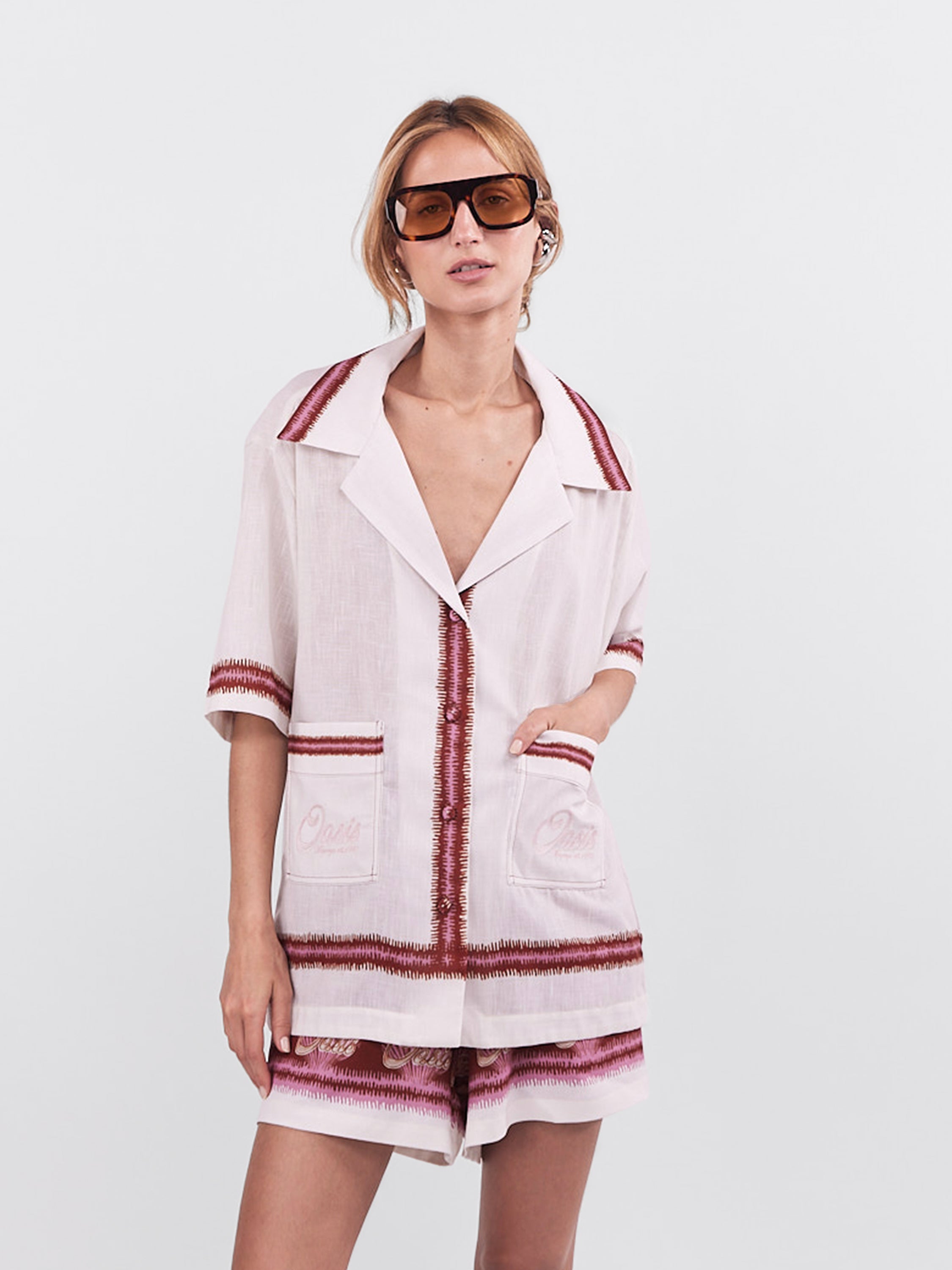 Oasis Blouse - Terracota
