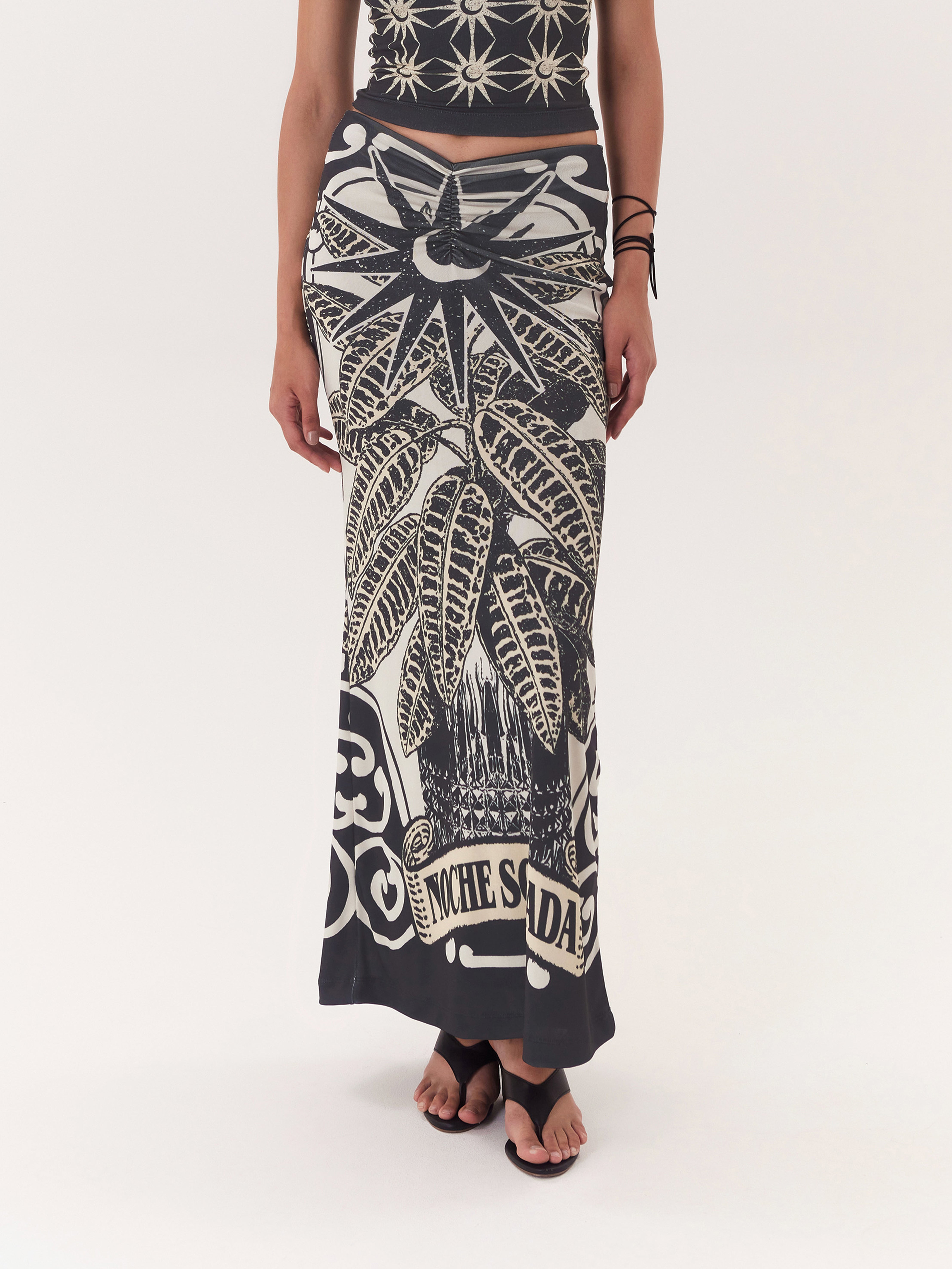 Solar Maxi Skirt - Black