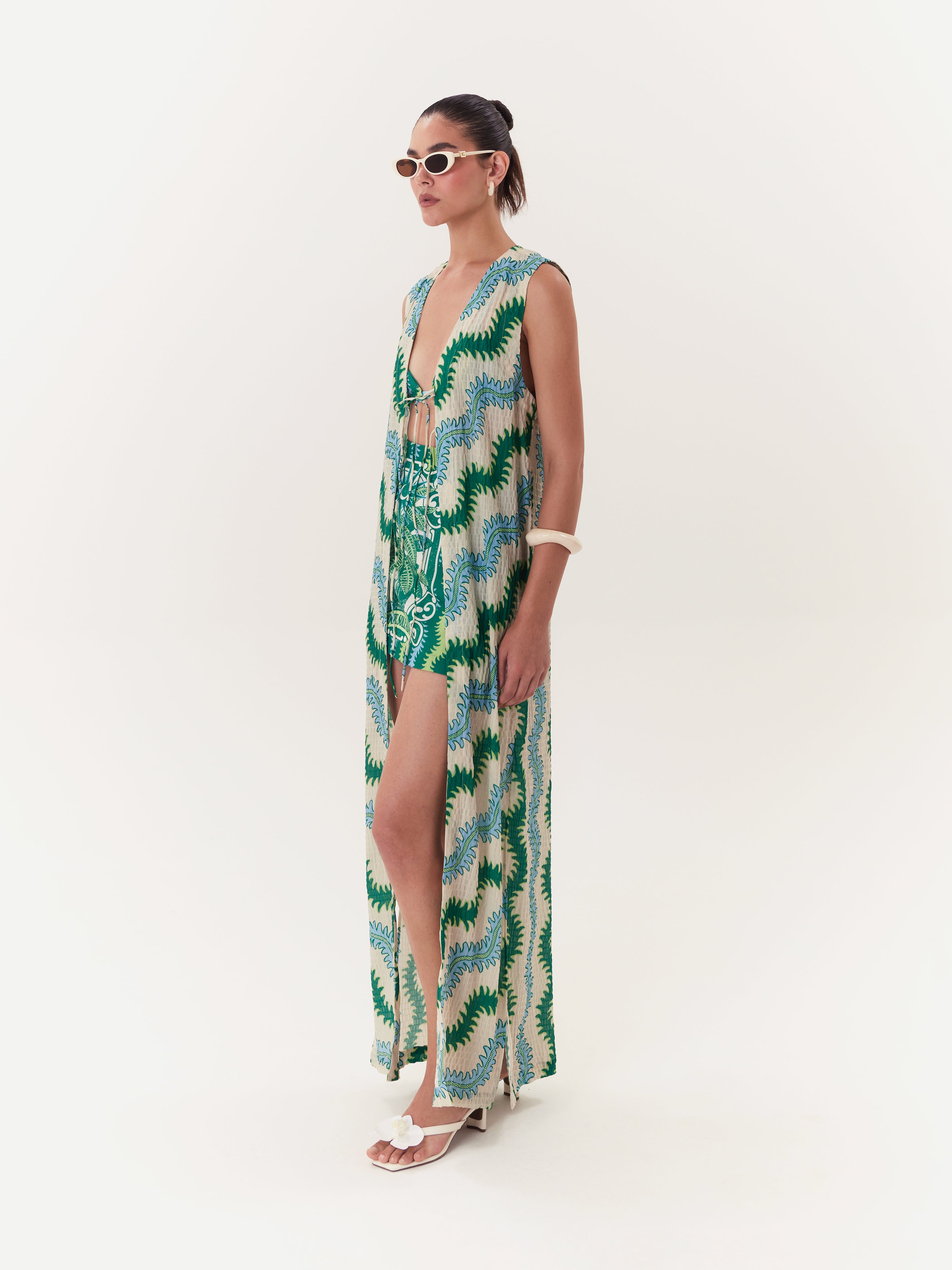 Solar Kimono - Green