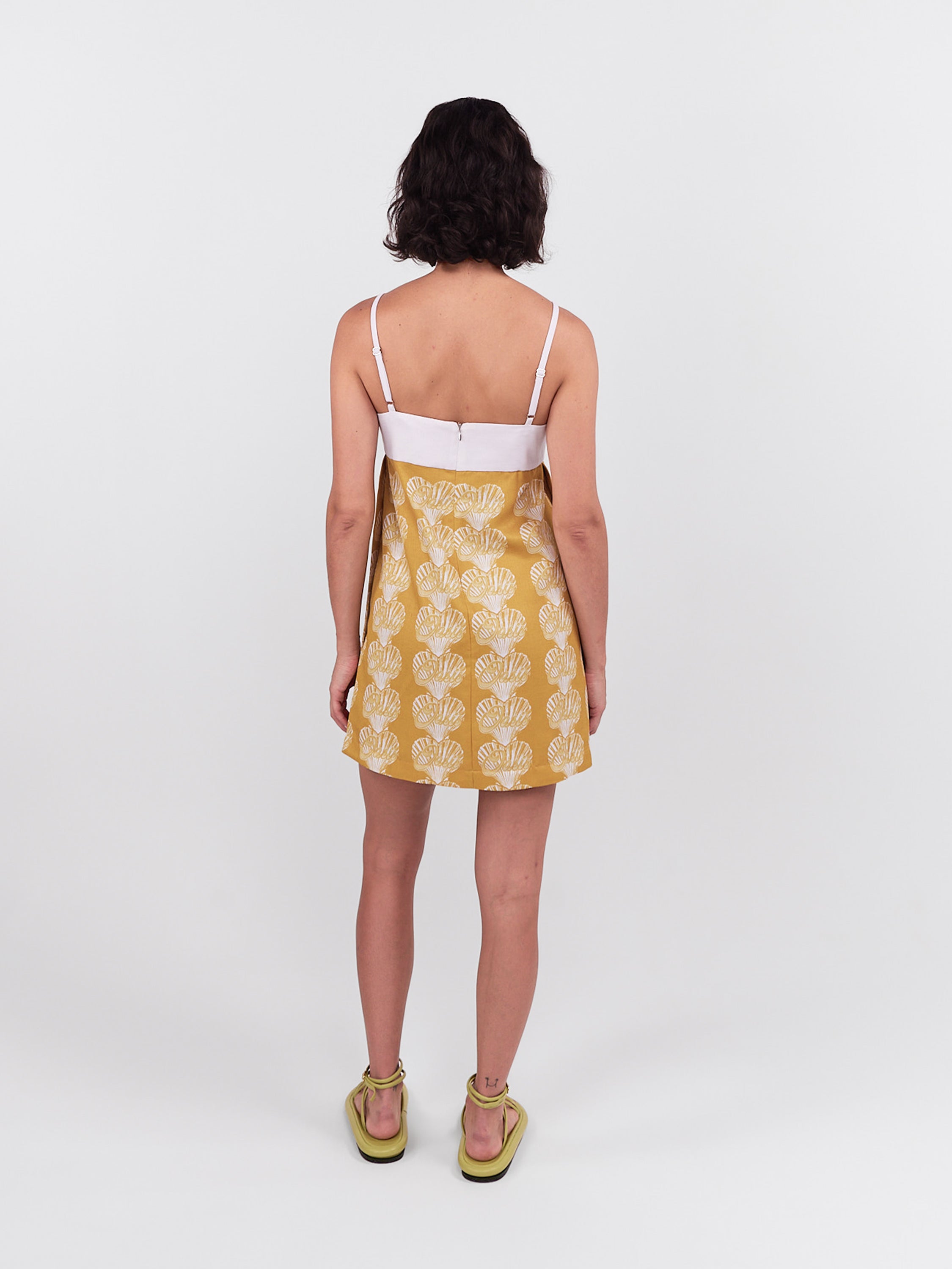 Oasis Mini Dress - Ochre