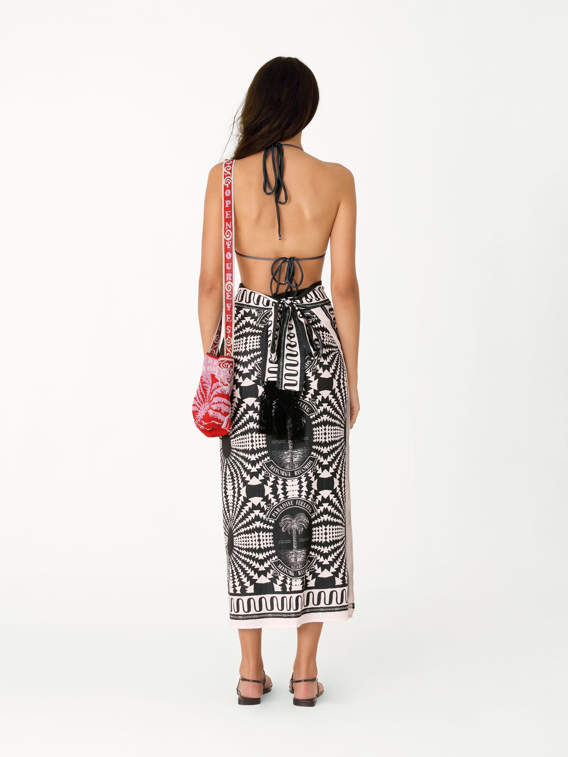 Paradise Feeling Sarong/Pareo - Black