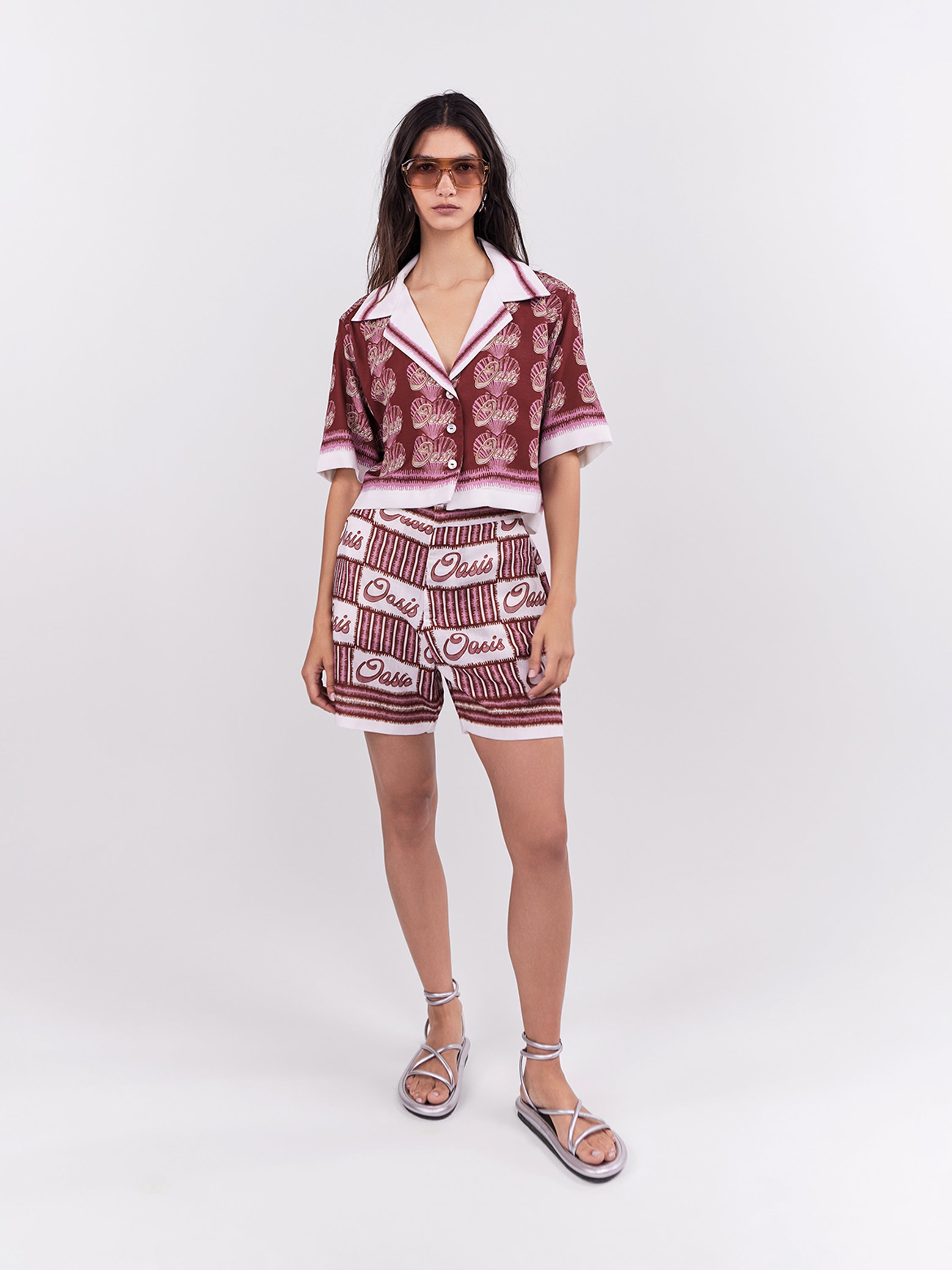 Oasis Shorts - Terracotta