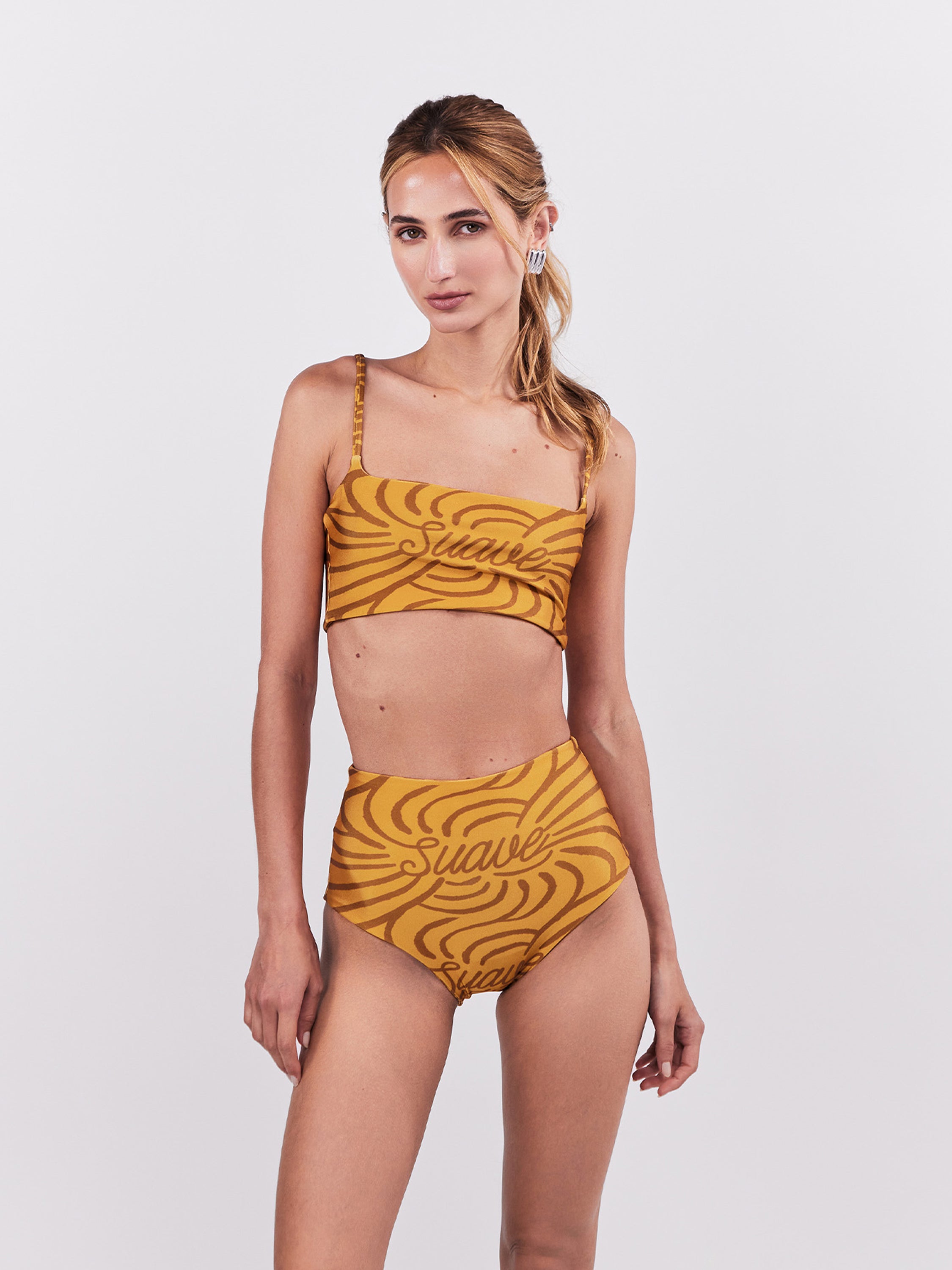Suave Bikini Bottom- Ochre